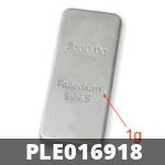 1 gramme de palladium pur (Lingot LSP) 