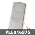 1 gramme de palladium pur (Lingot LSP) 
