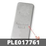 1 gramme de palladium pur (Lingot LSP) 