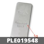1 gramme de palladium pur (Lingot LSP) 