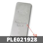 1 gramme de palladium pur (Lingot LSP) 