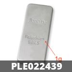 1 gramme de palladium pur (Lingot LSP) 