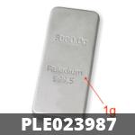1 gramme de palladium pur (Lingot LSP) 