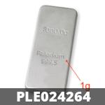 1 gramme de palladium pur (Lingot LSP) 