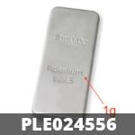 1 gramme de palladium pur (Lingot LSP) 