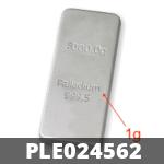 1 gramme de palladium pur (Lingot LSP) 