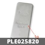 1 gramme de palladium pur (Lingot LSP) 