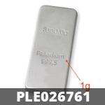 1 gramme de palladium pur (Lingot LSP) 