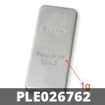 1 gramme de palladium pur (Lingot LSP) 