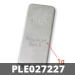 1 gramme de palladium pur (Lingot LSP) 