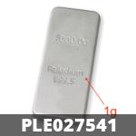 1 gramme de palladium pur (Lingot LSP) 
