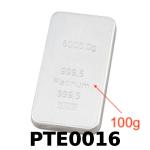 100 grammes de platine pur (Lingot LSP) 