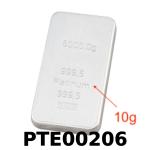 10 grammes de platine pur (Lingot LSP) 