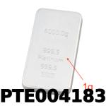 1 gramme de platine pur (Lingot LSP) 