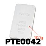 100 grammes de platine pur (Lingot LSP) 