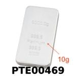 10 grammes de platine pur (Lingot LSP) 