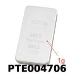1 gramme de platine pur (Lingot LSP) 