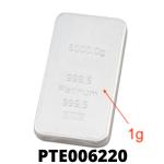 1 gramme de platine pur (Lingot LSP) 