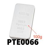 100 grammes de platine pur (Lingot LSP) 