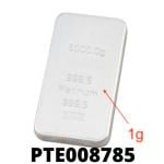 1 gramme de platine pur (Lingot LSP) 