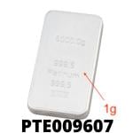 1 gramme de platine pur (Lingot LSP) 