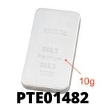 10 grammes de platine pur (Lingot LSP) 