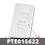 1 gramme de platine pur (Lingot LSP) 