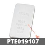 1 gramme de platine pur (Lingot LSP) 