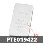 1 gramme de platine pur (Lingot LSP) 