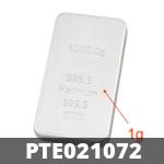 1 gramme de platine pur (Lingot LSP) 