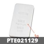 1 gramme de platine pur (Lingot LSP) 