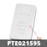 1 gramme de platine pur (Lingot LSP) 