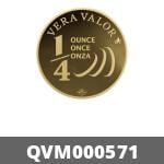 Vera Valor 1/4 once (jeton - LSP) 