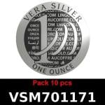 Lot 10 Vera Silver 1 once (LSP) 