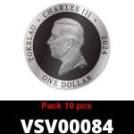 Lot 10 Vera Silver 1 once (Cours Légal - LSP) 
