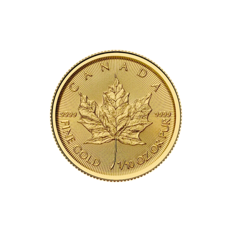 Maple Leaf 1/10 once or