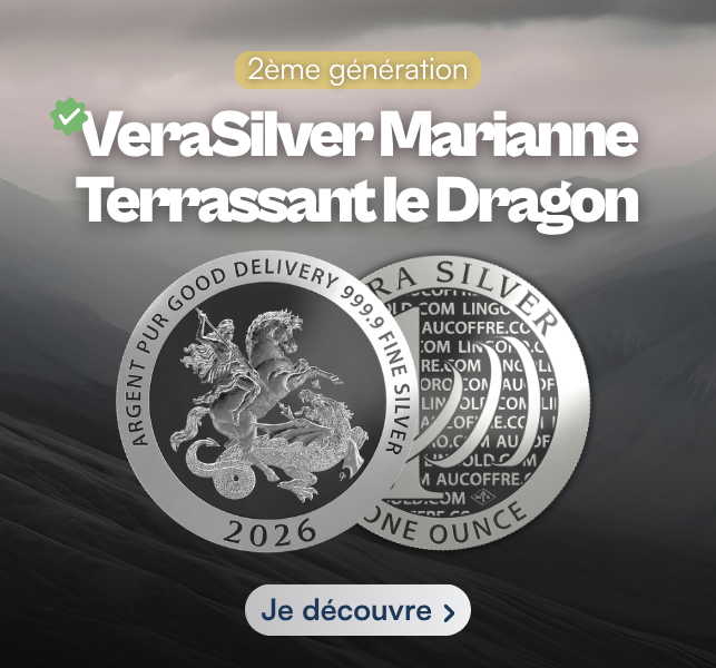 VeraSilver Marianne Terrassant le Dragon 1 once