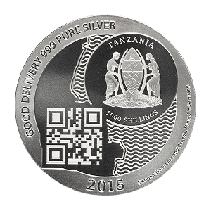 VeraSilver Zanzibar - 1 Once d'argent