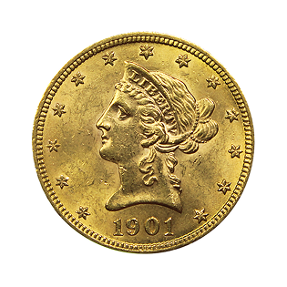 Pièce d'or Liberty 10 dollars