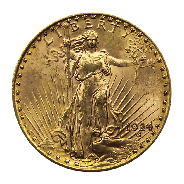 Pièce d'or Liberty 20 dollars