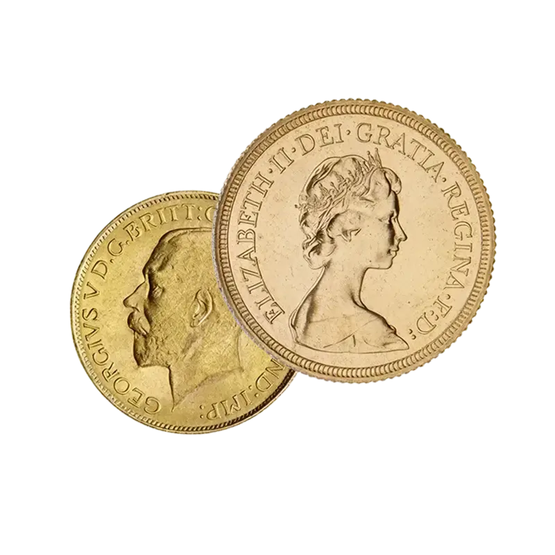 Pièce d'or Demi-Souverain britannique