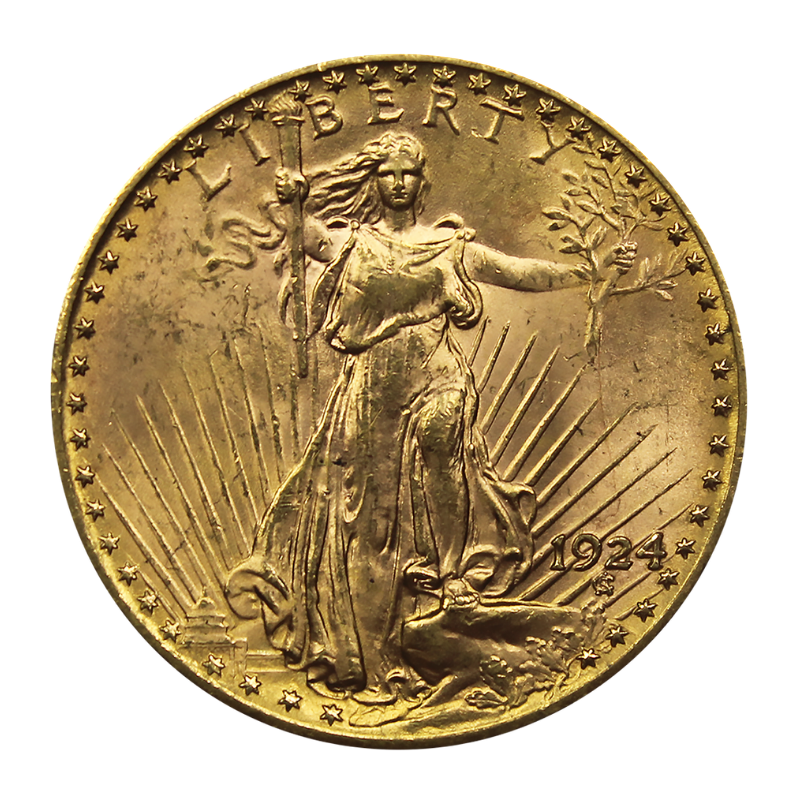 20 Dollars US (Double Eagle)